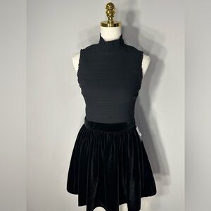 Alice & Olivia mini black dress size 4 brand new with tags